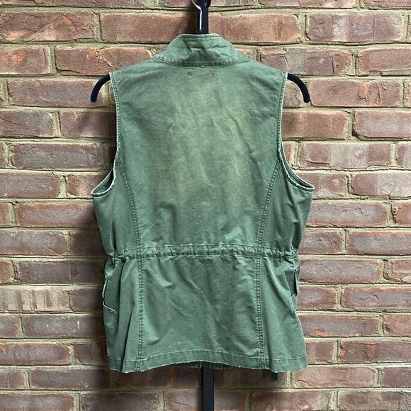 Dear John Olive Utlity Vest Size Medium - Picture 4 of 7
